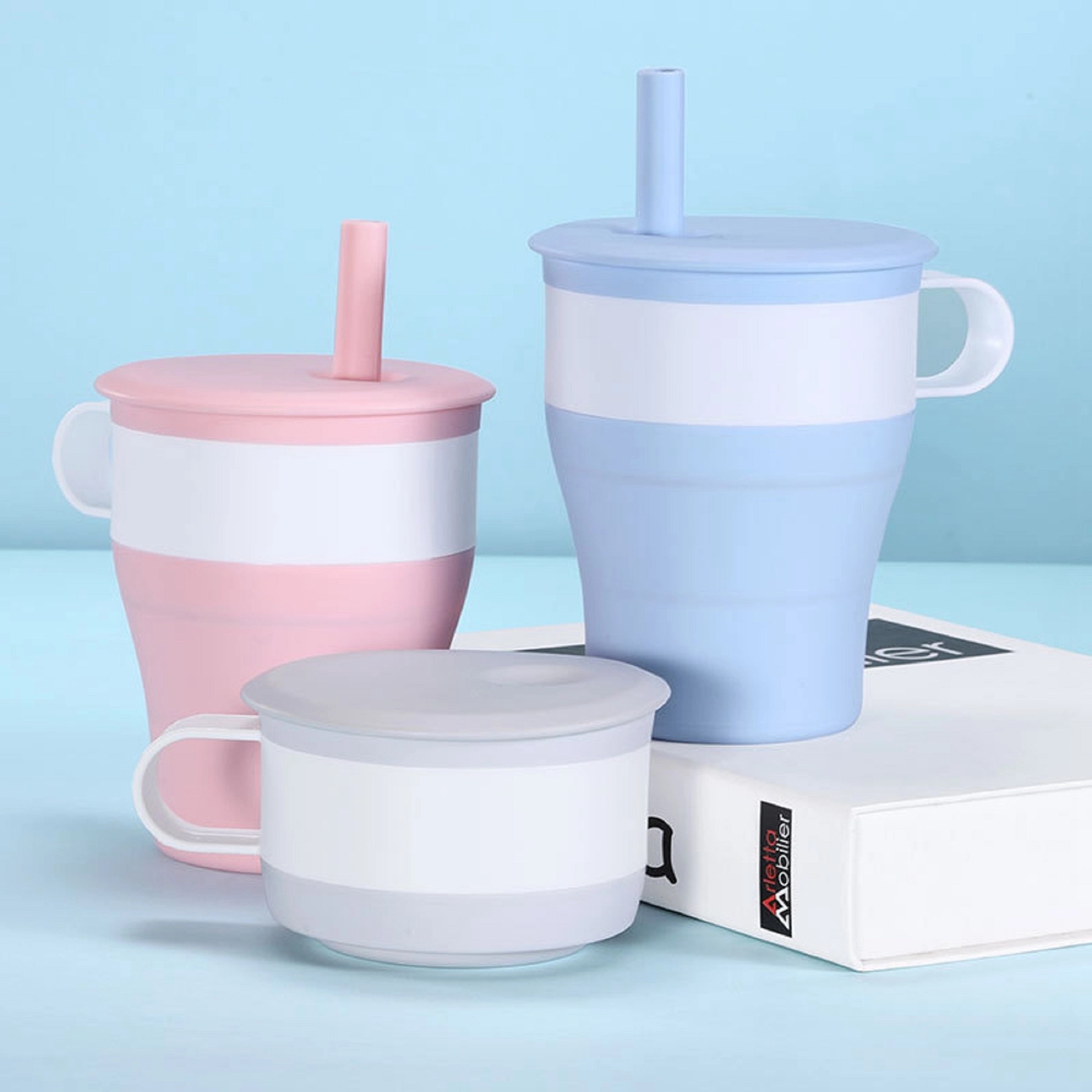 16 OZ Collapsible Reusable Silicone Coffee Cup 16