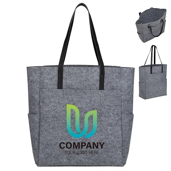 Recycled Felt Meeting Tote 1