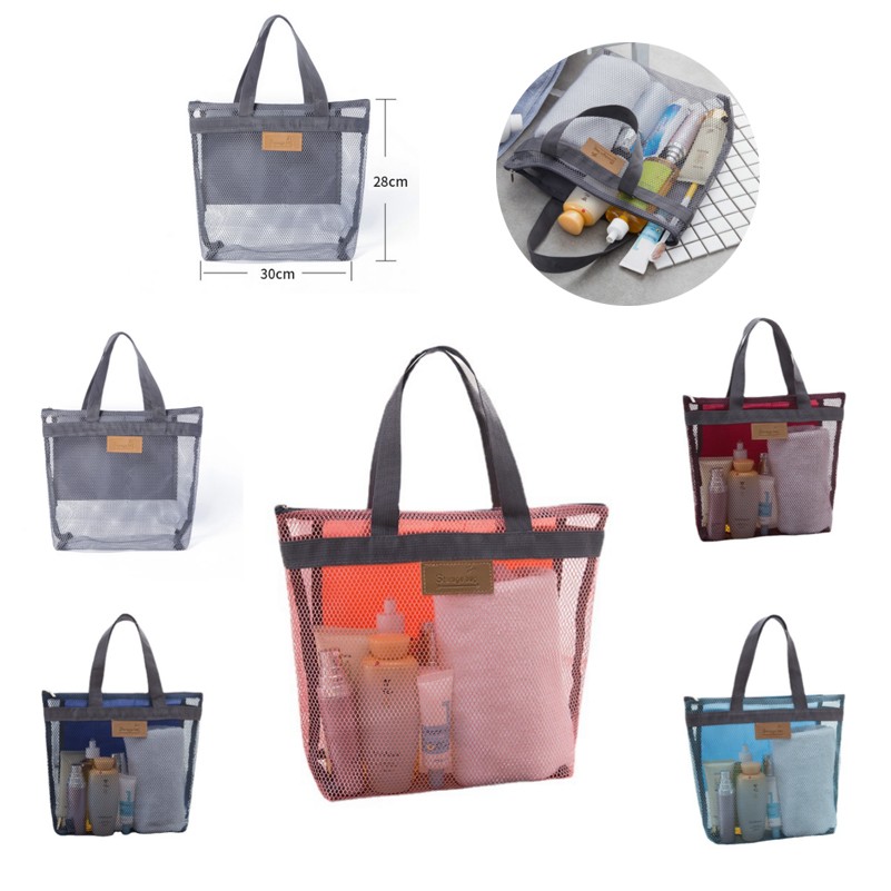 Mesh Wash Bag, custom tote bag with logo imprint 2