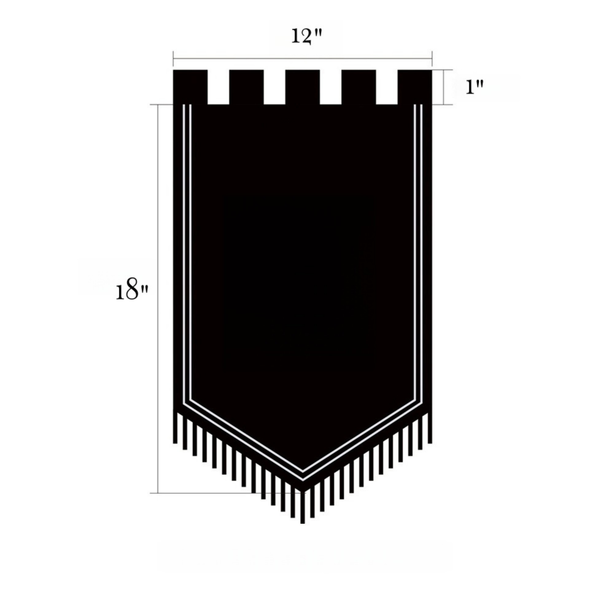 Five Pointed Hanging Flag 5