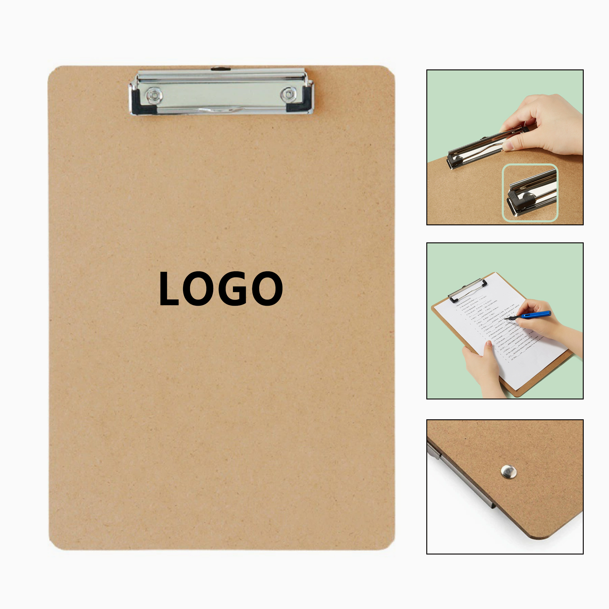A4 Wood Clipboard 2