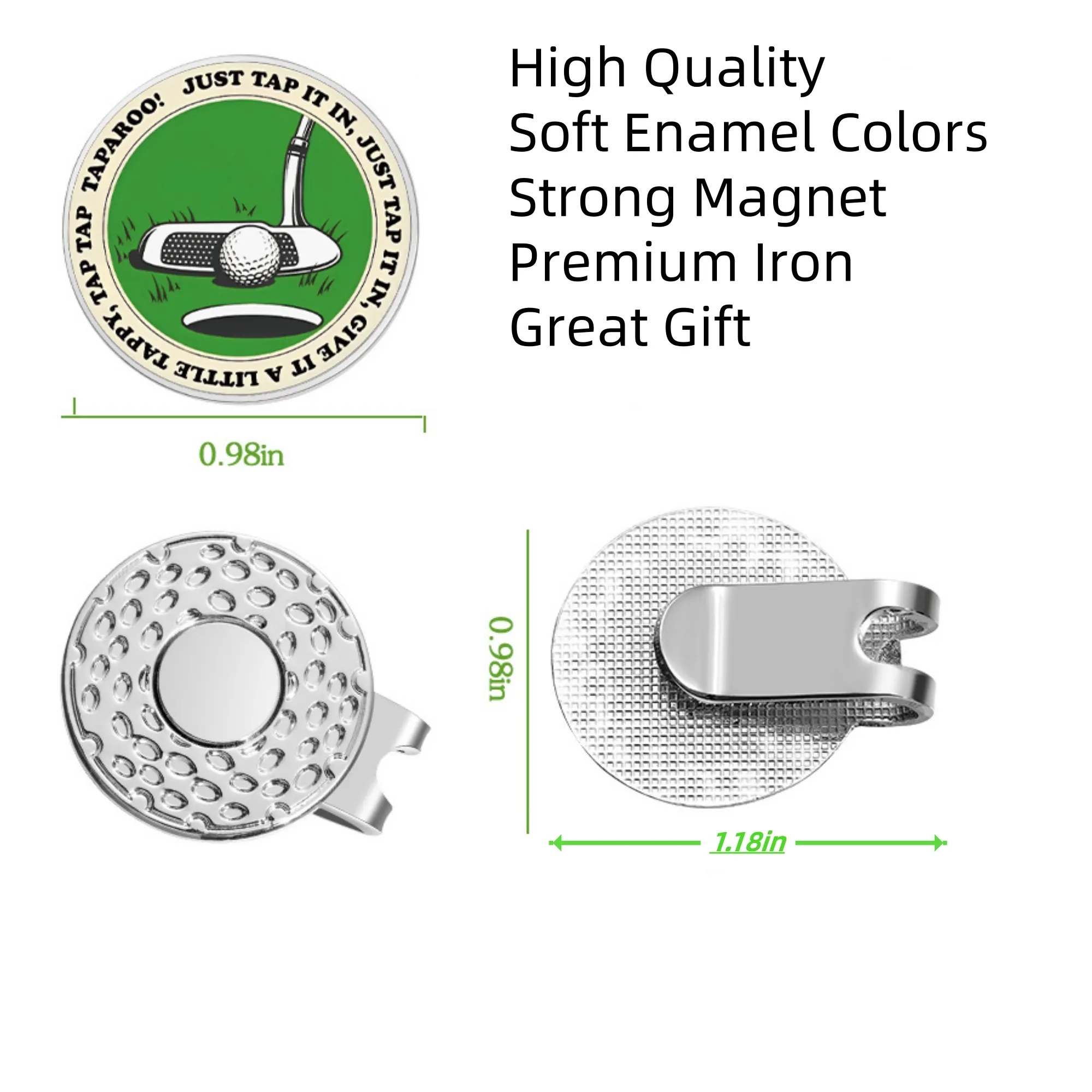 Golf Magnetic Hat Clip 6