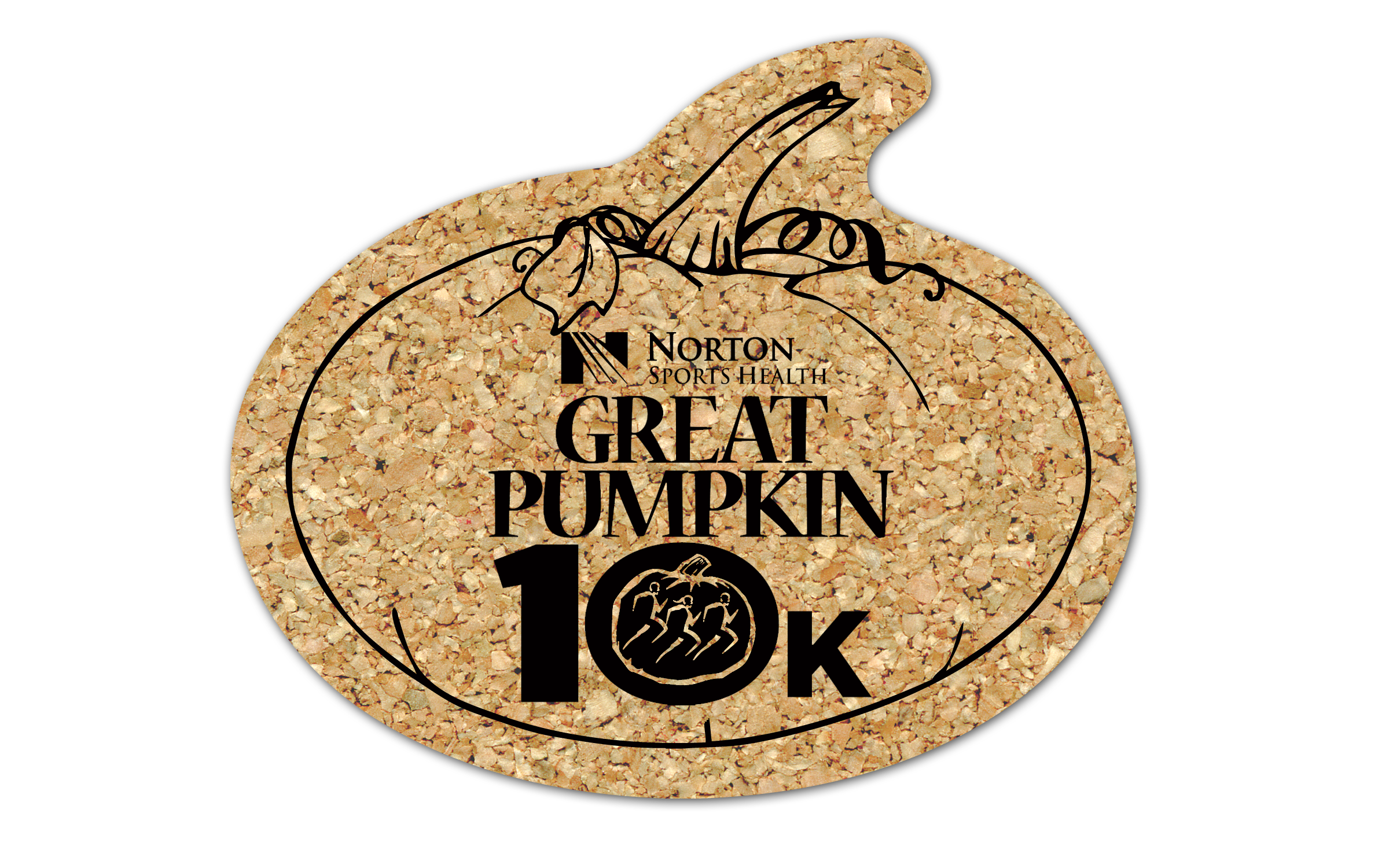 Pumpkin Cork Coaster 5