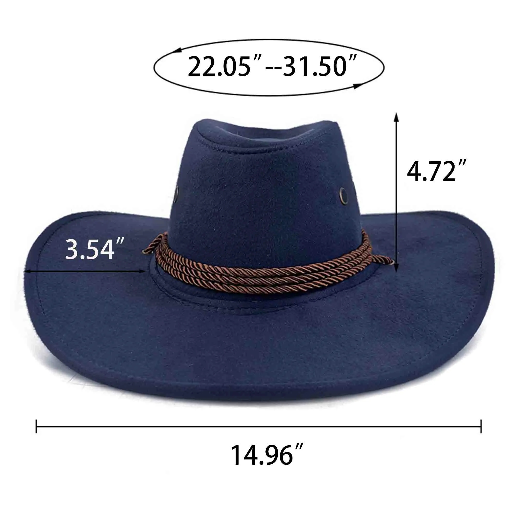 Suede Cowboy Hat 15