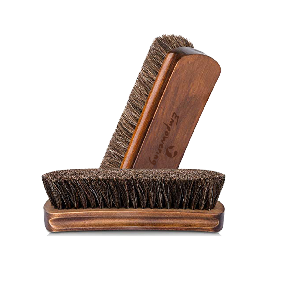 6.7" Horsehair Shoe Shine Brushes 3