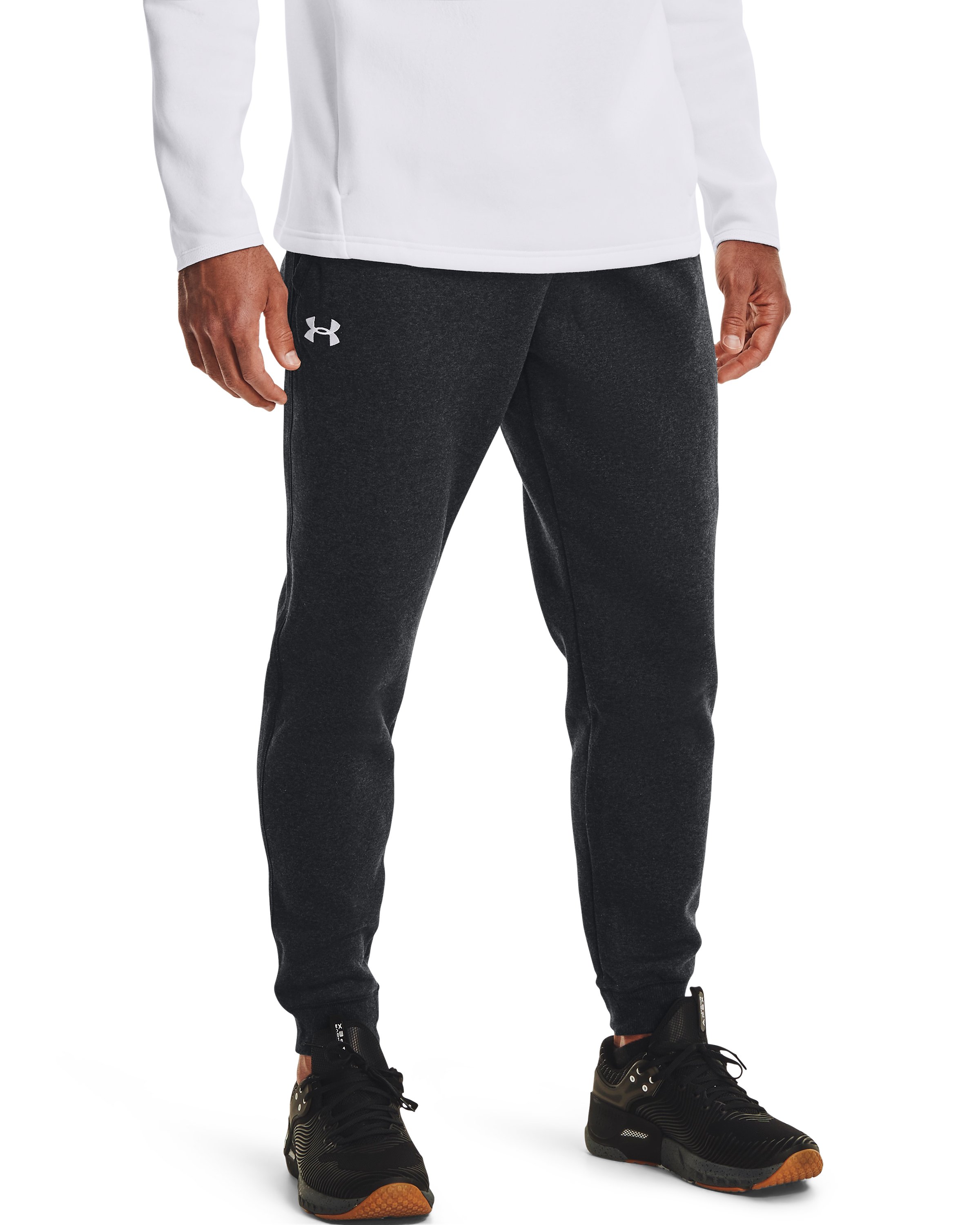 UA Hustle Fleece Men's Joggers 4