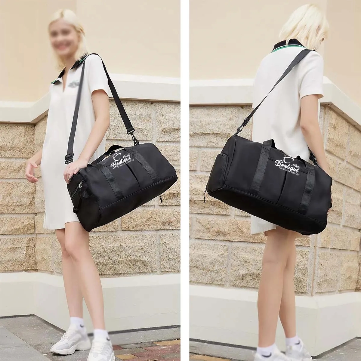 Unisex Multicolor Waterproof Foldable Travel Duffel Tote Bag 5