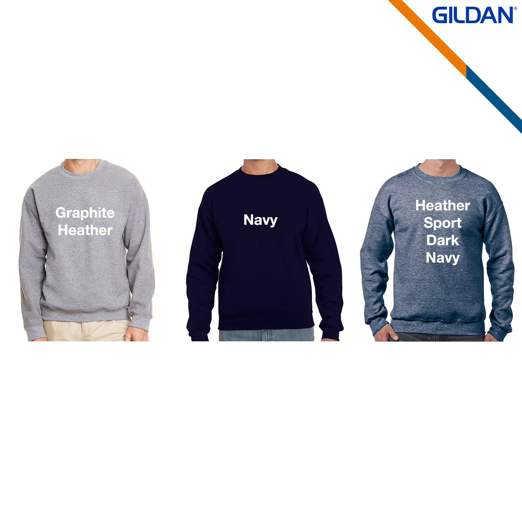 Gildan® Heavy Blend Adult Crewneck Sweatshirts 5