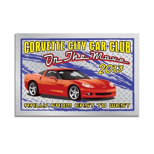 Dash Plaque (3" x 3") 1
