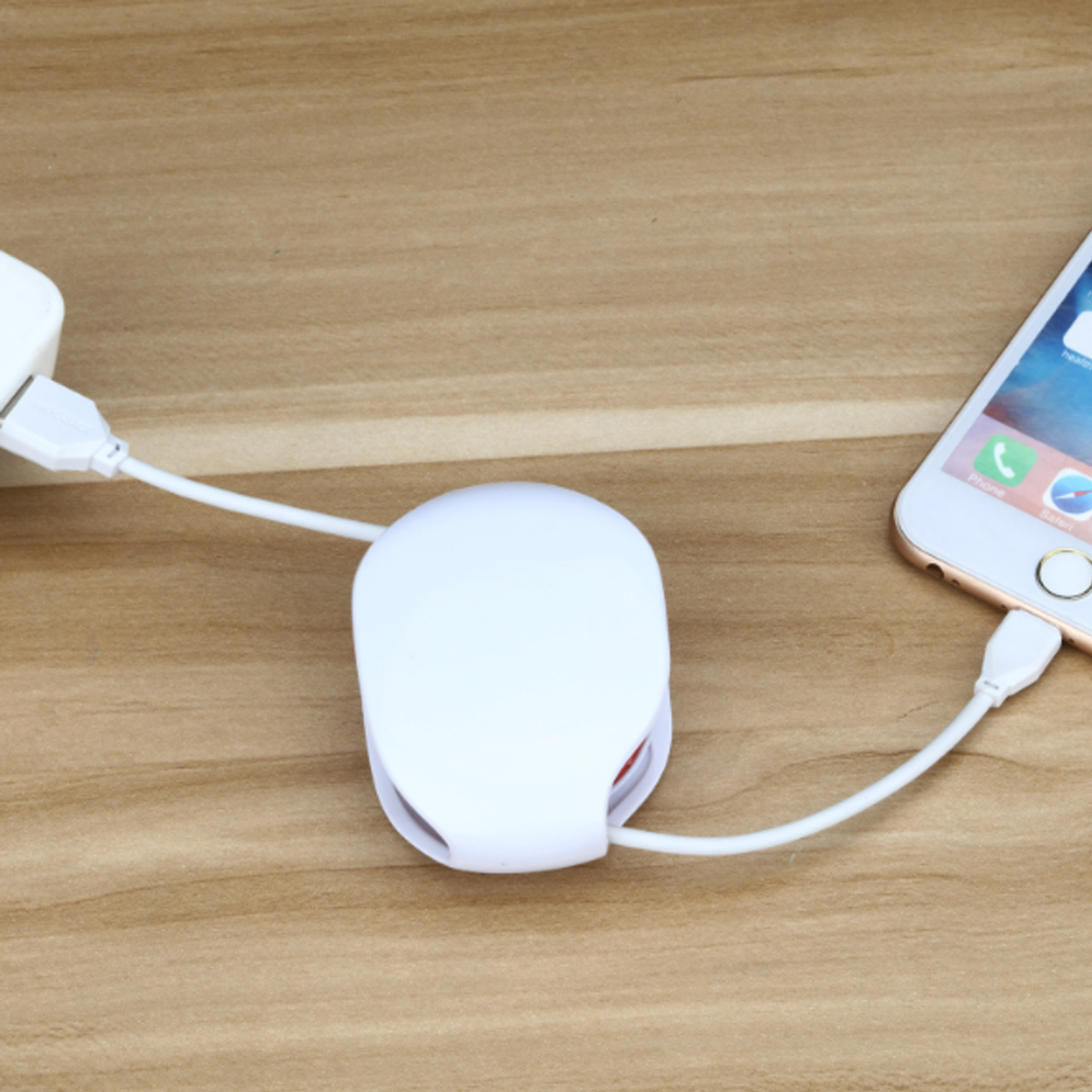 Silicone Cable Organizer Case for EarphonesCharging Cords 5
