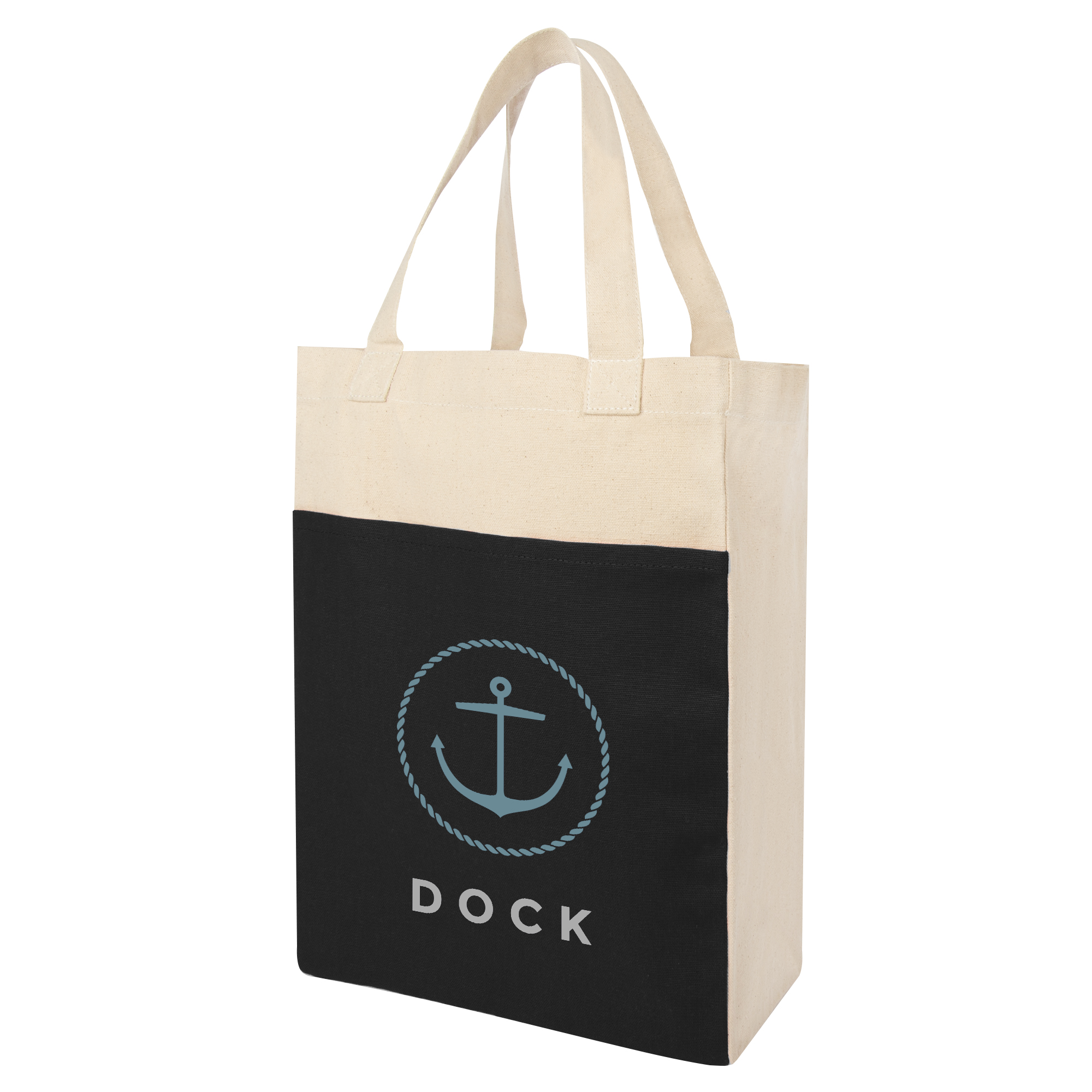 Co-Op Canvas Shopper Tote Bag, custom tote bag with logo imprint 2