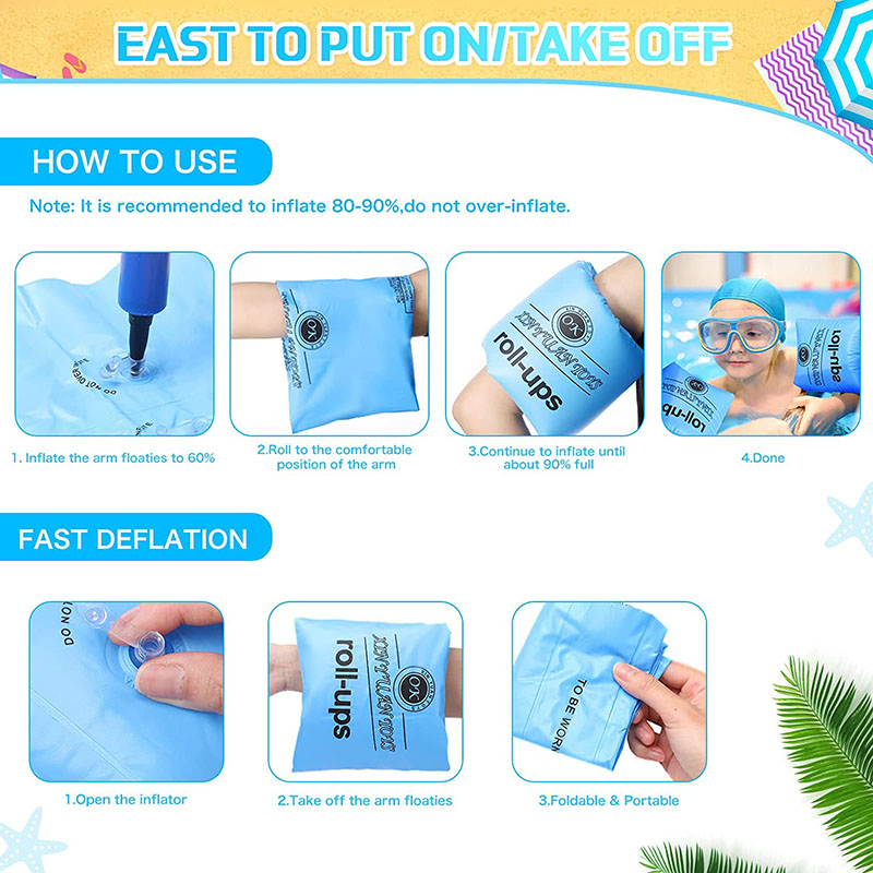 Swimming Arm Float Rings 2