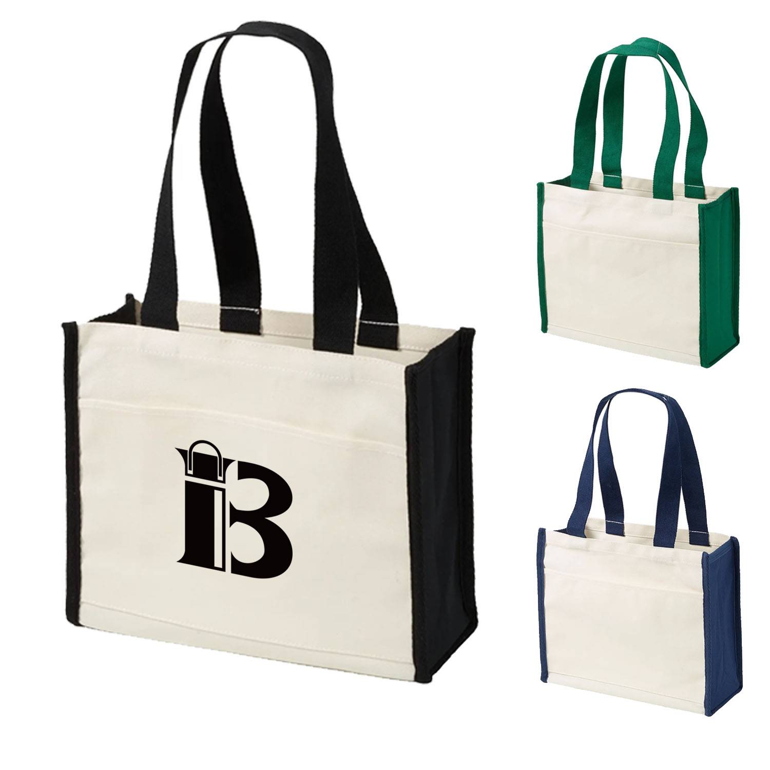 Canvas Tote Bag, custom tote bag with logo imprint 1