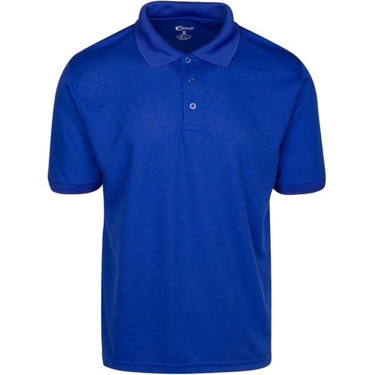 Men's Polo Shirts - Royal Blue XL Moisture Wicking 2