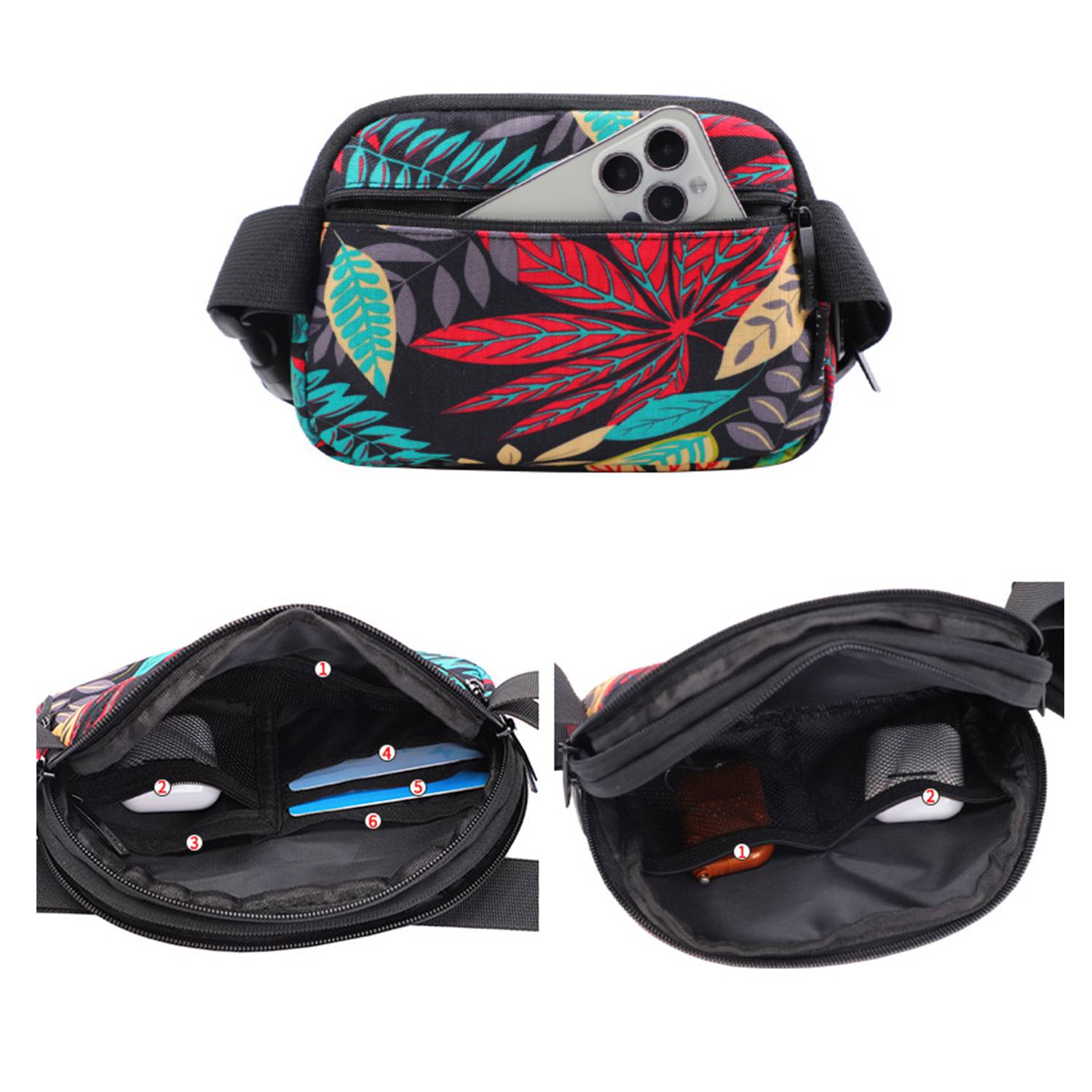 All over print Belt Bag 4