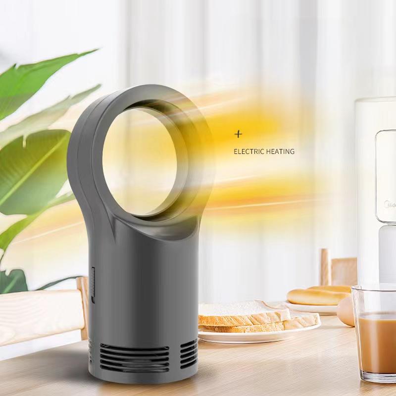 Abs Compact Bladeless Heater Fan 4