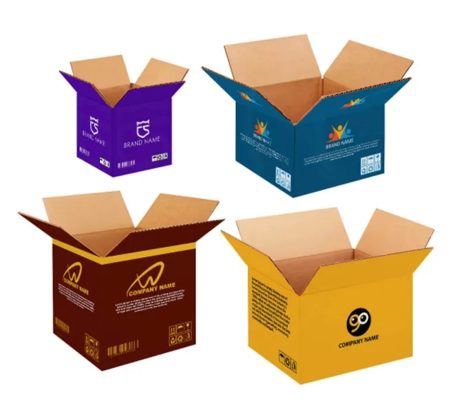 Shipping Boxes - White (Printed) 4