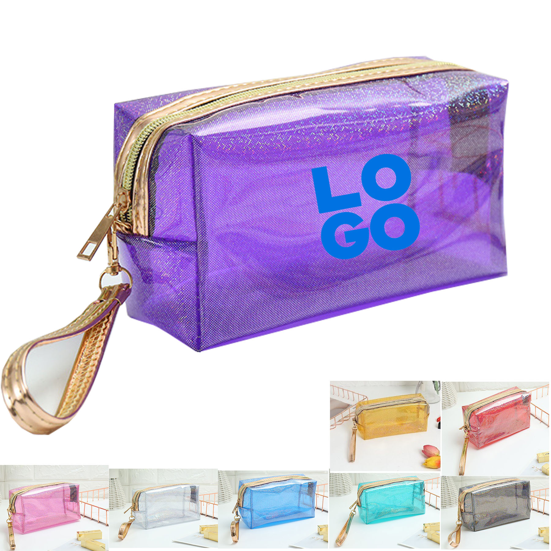 Crystal Clear Cosmetic Bag 2
