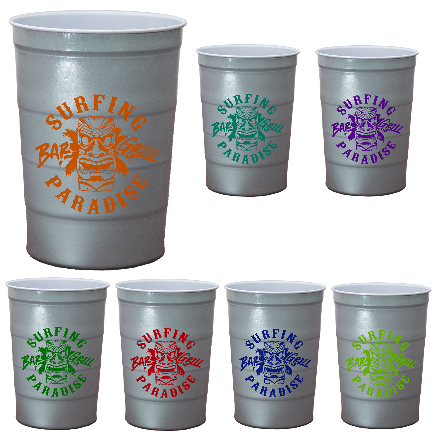 Reusable Steel Chill Cup, 16 oz. 2