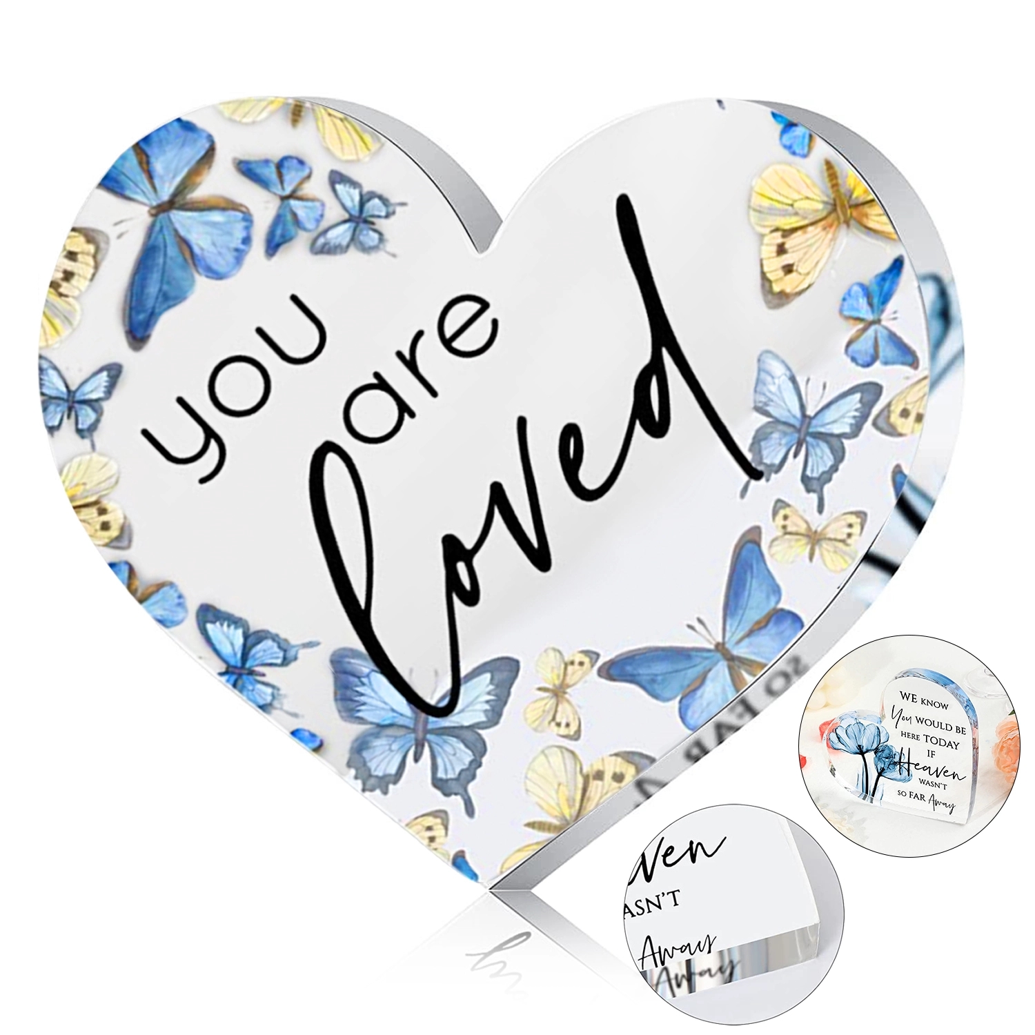 Acrylic Heart Birthday Gift For Couples 1