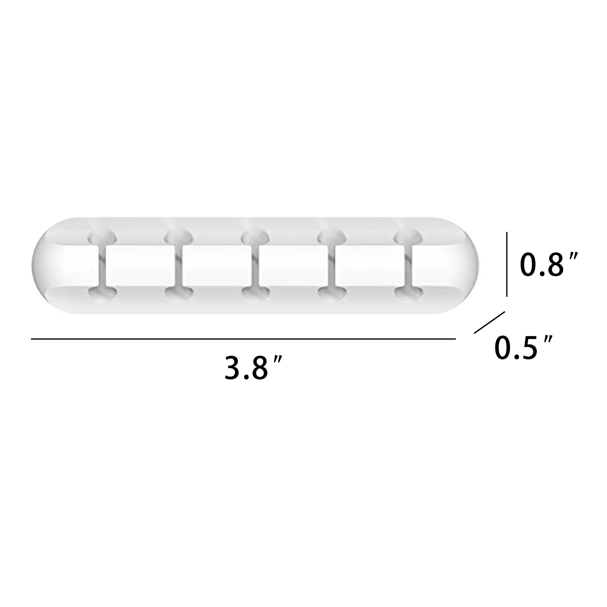 Silicone Porous Cable Organizer 3