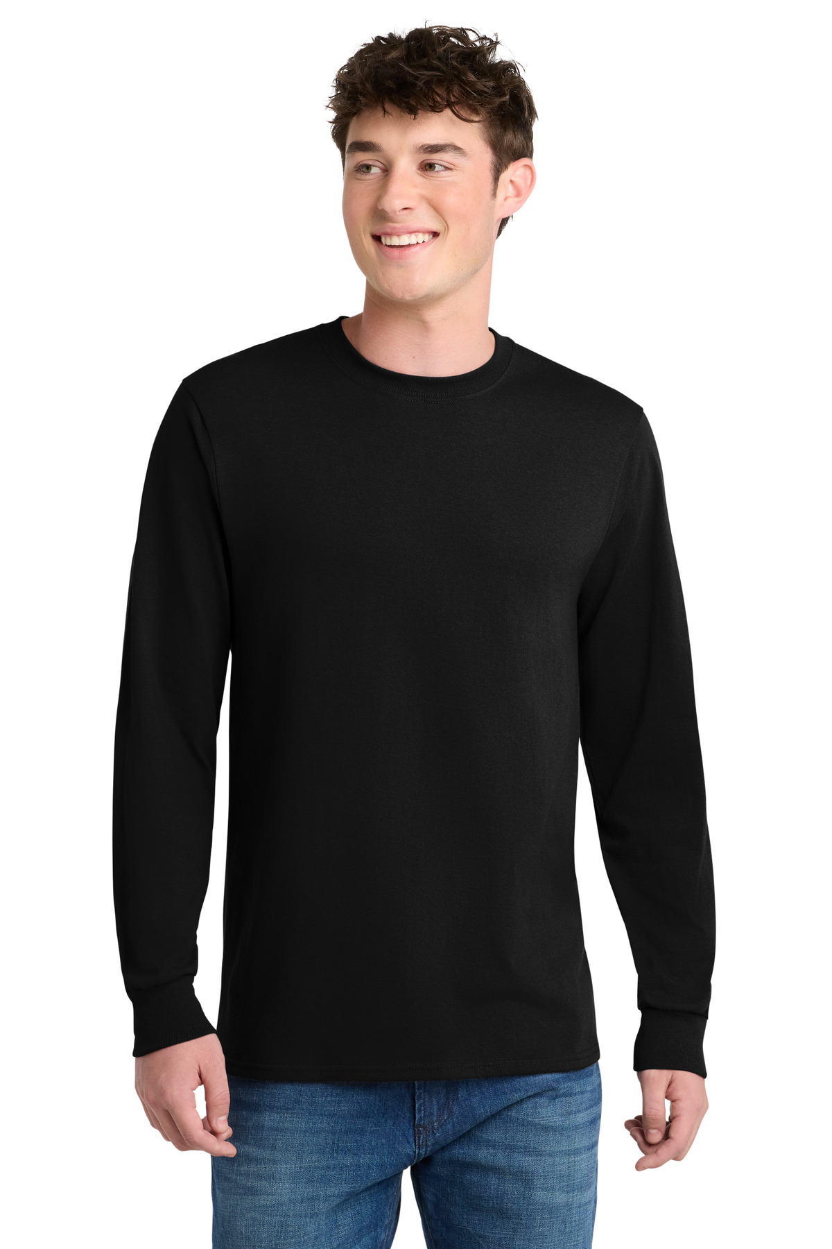 Port & Co Long Sleeve Core Blend Tee. PC55LS 125