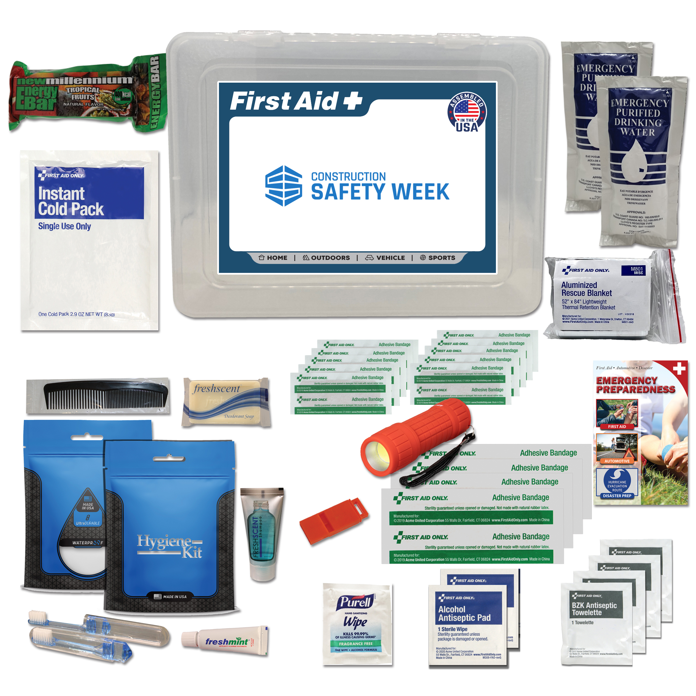 Survival & First Aid Kit 8