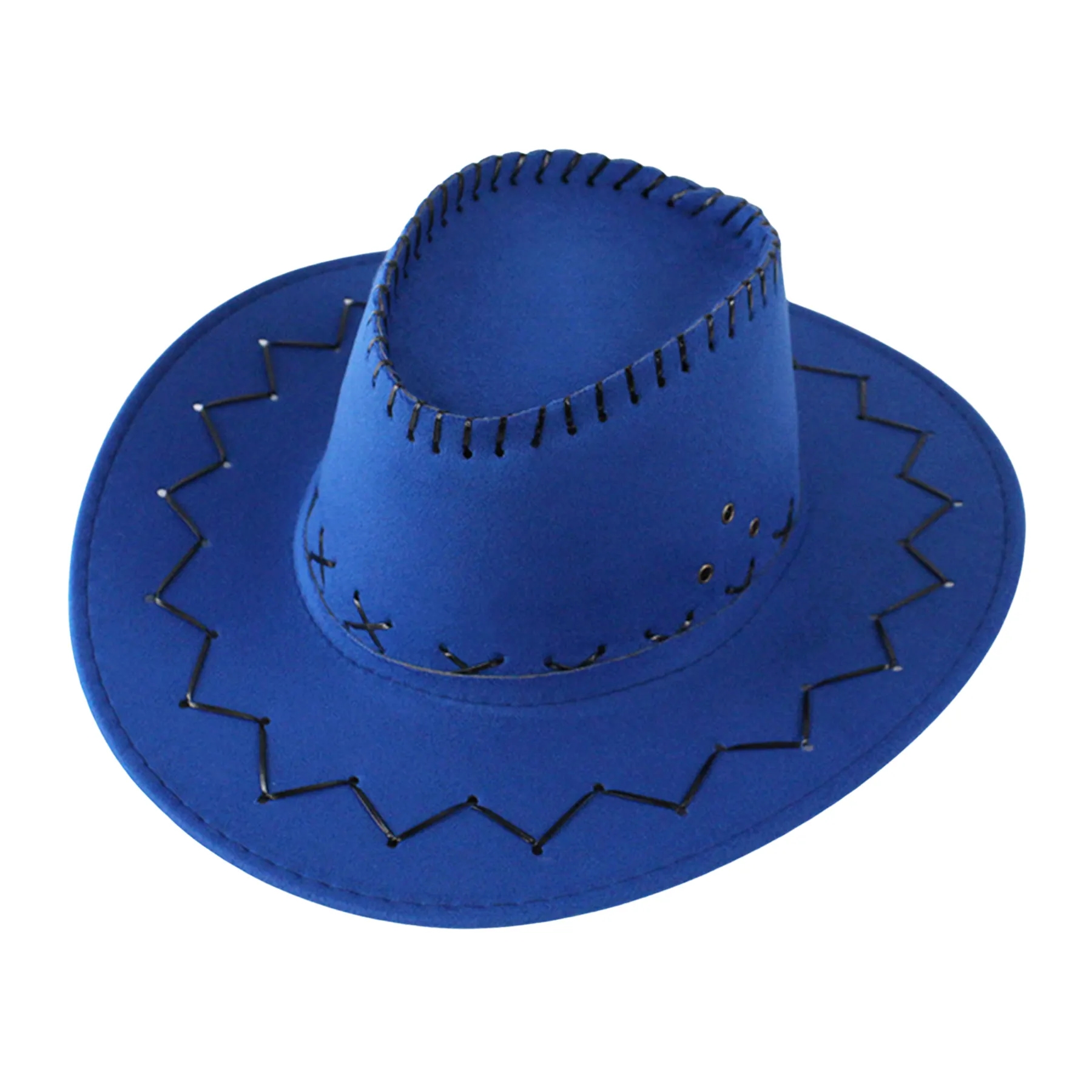 Children size Wide-brimmed cowboy hat for sun protection 5