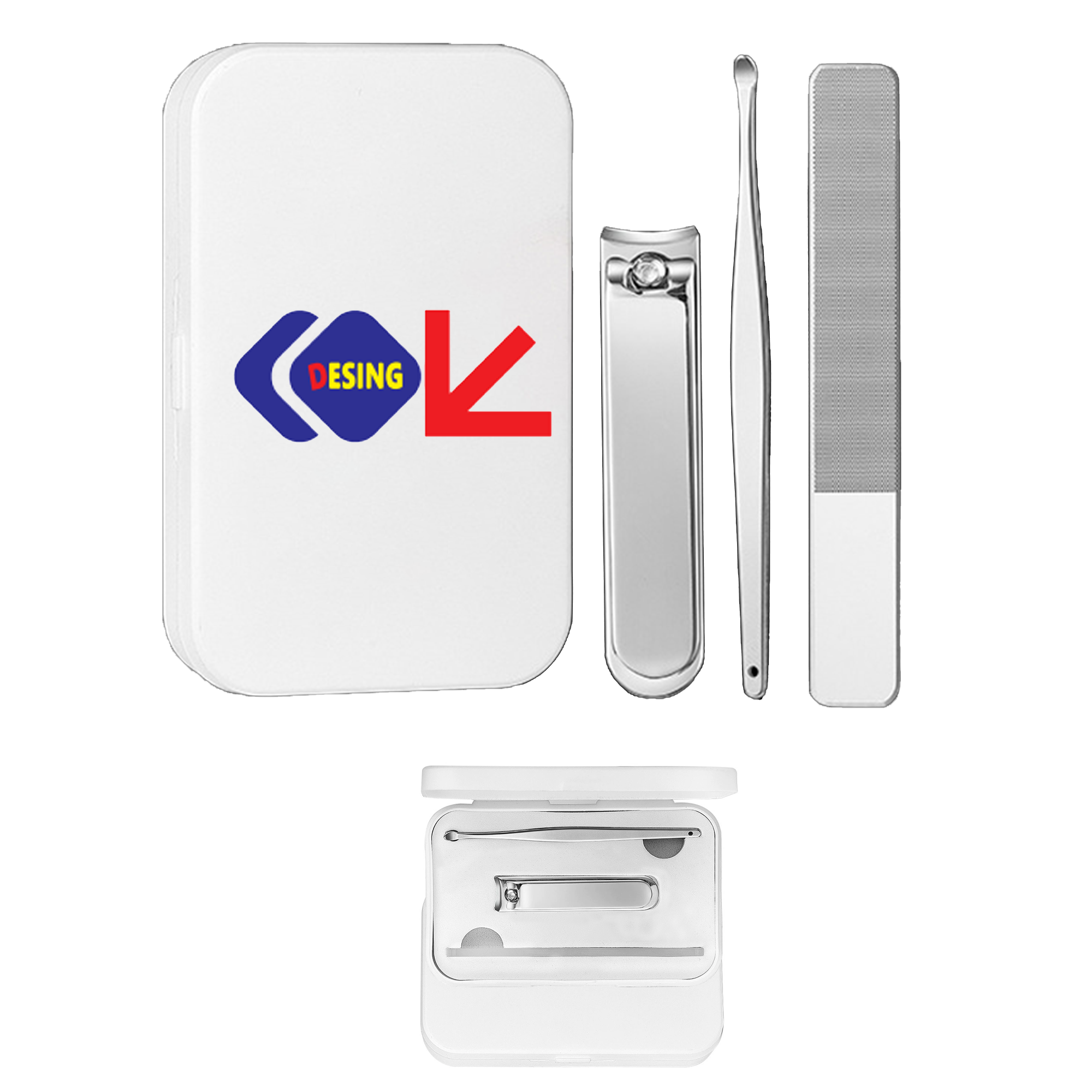 3 Piece Nail Clipper Set Customisable Logo 4