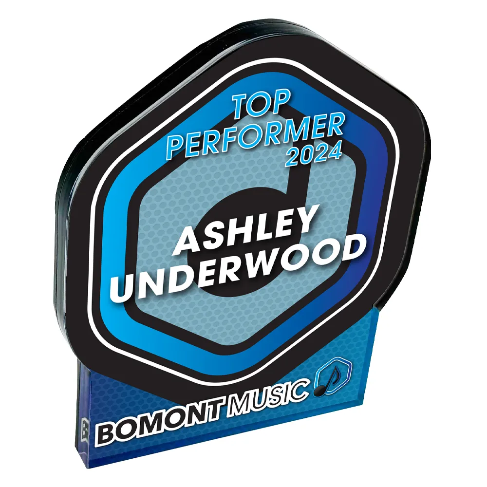 1/2" Free-Standing Acrylic Awards - Full Bleed 1