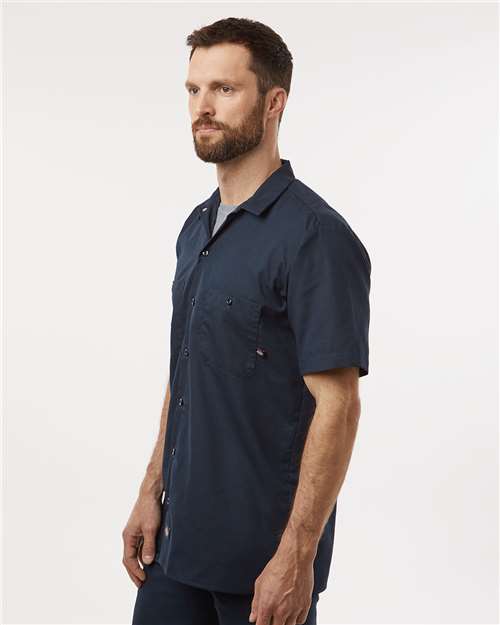 Men's Tall Industrial Short Sleeve Work Shirt - S535T 53