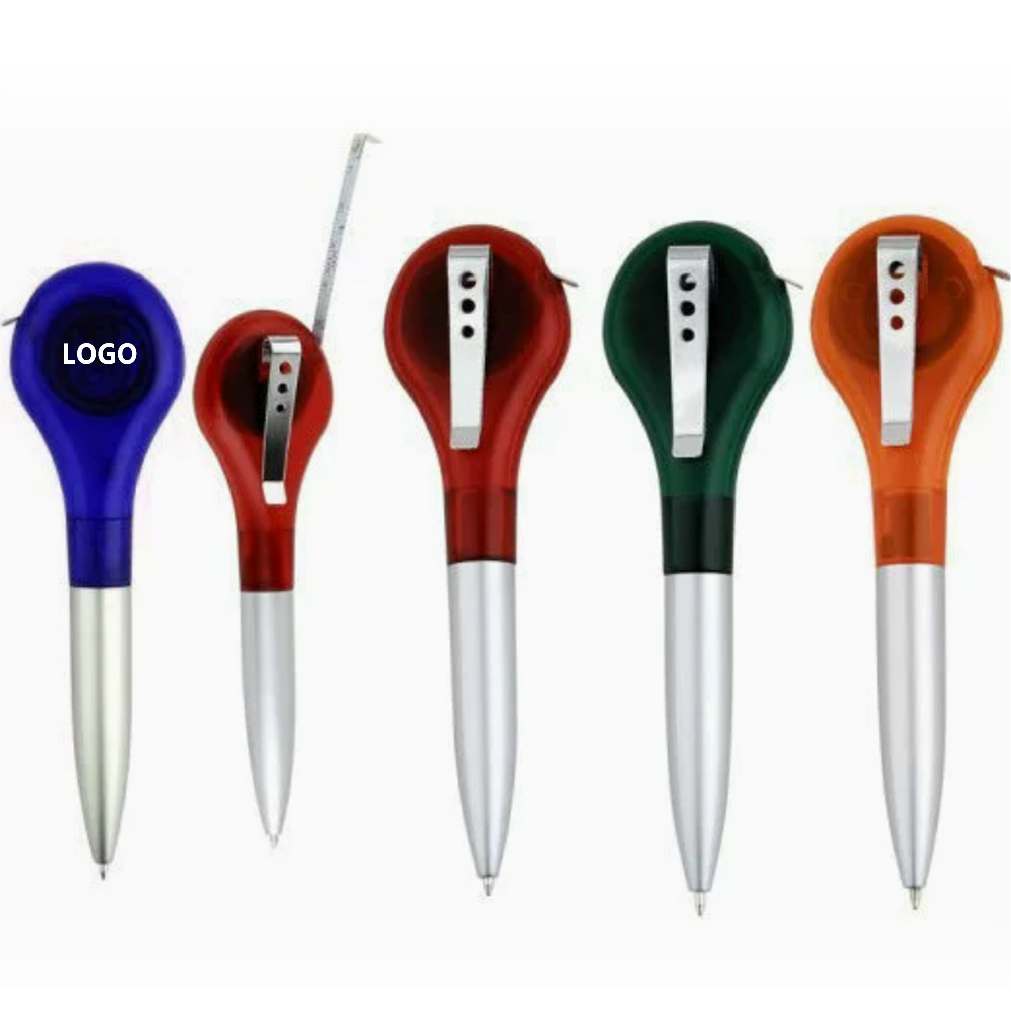 Retractable Tape Measure Ballpoint Pen 2