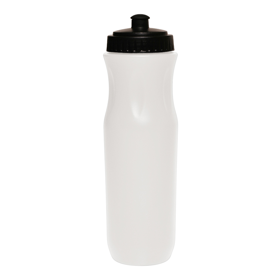 Plastic Sports Water Bottle - Push Cap, 26 oz. 9