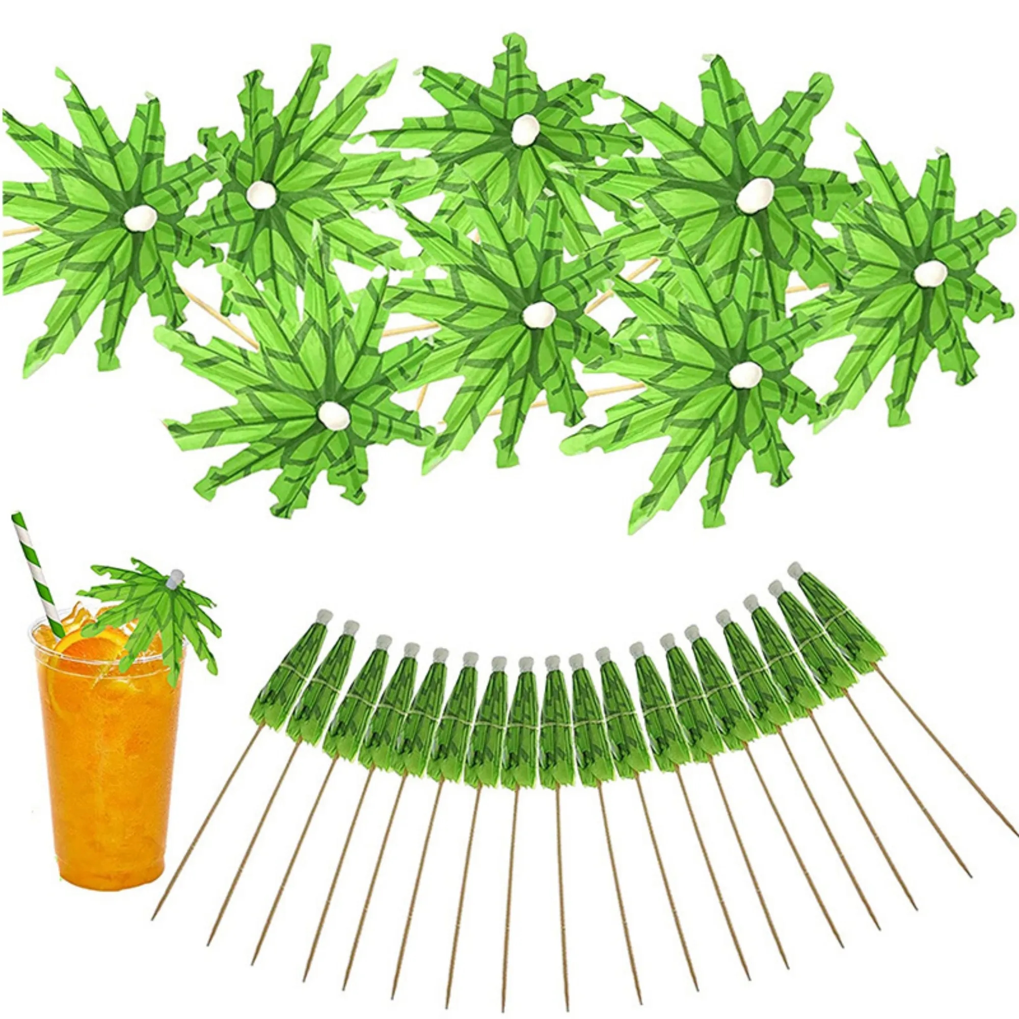 Customizable Cocktail Umbrella Picks 5