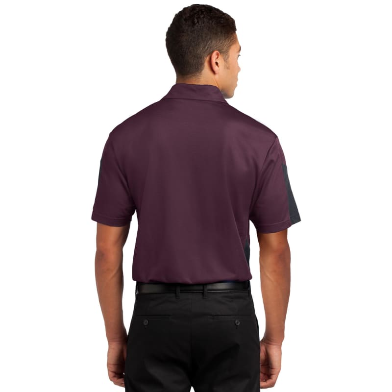 Sport-Tek PosiCharge Active Textured Colorblock Polo. 42