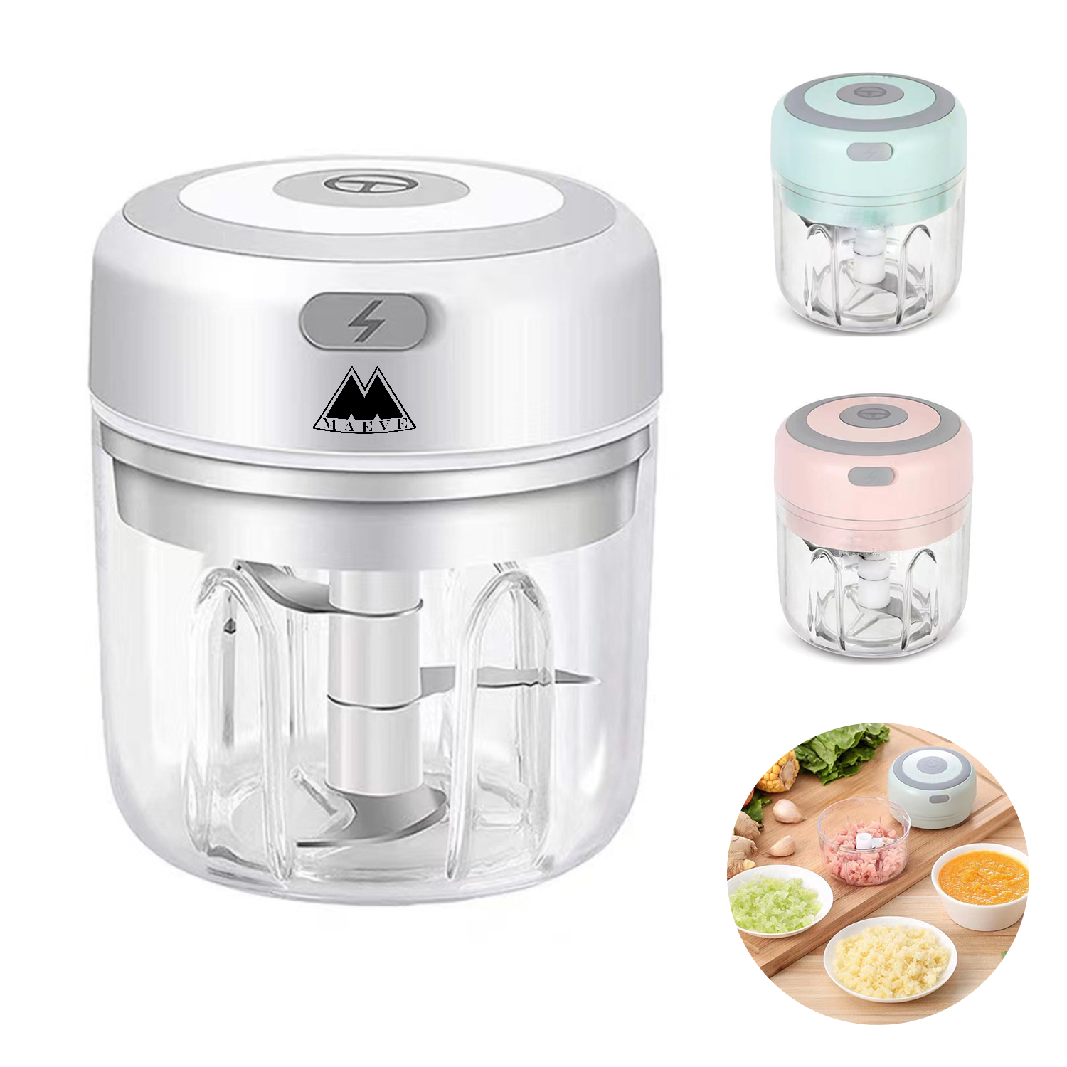 Electric Mini Garlic Chopper 10