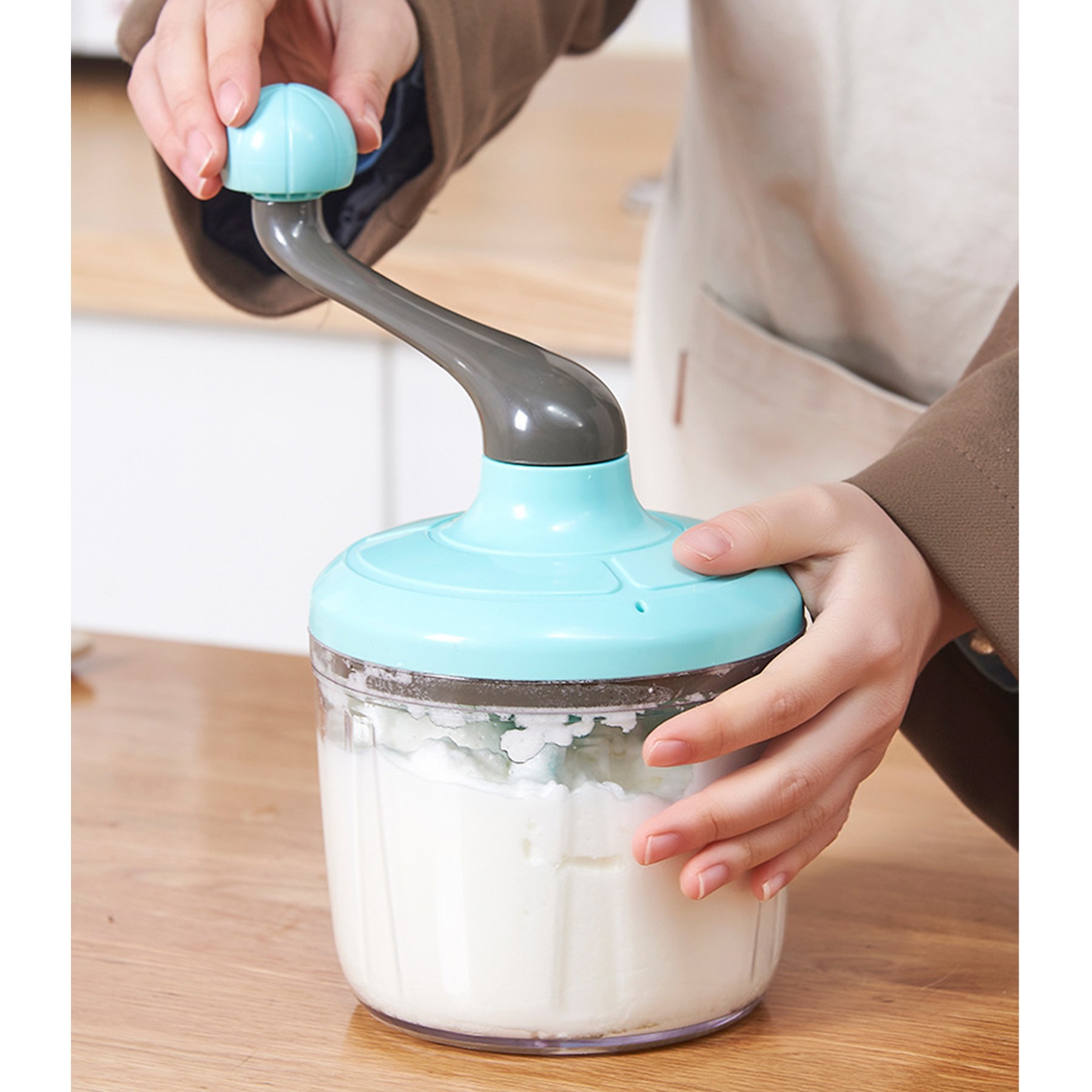Semi-Automatic Hand-Crank Stirrer 3