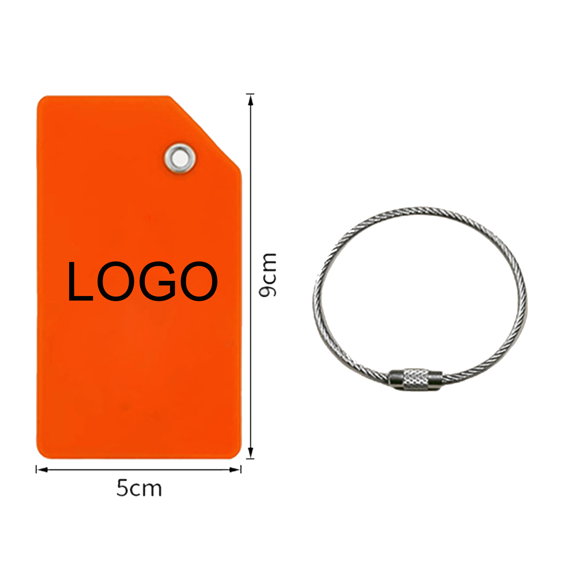 Silicone Travel Luggage Tag 2
