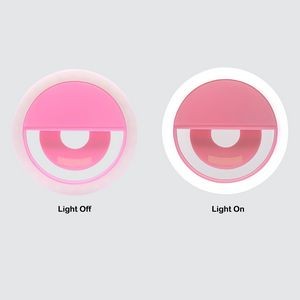 Bright Rechargeable Portable Clip-on Selfie Ring Fill Light 16