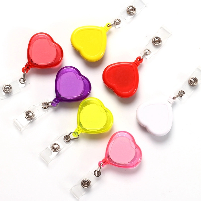 ABS Heart Shape Badge Reel 3
