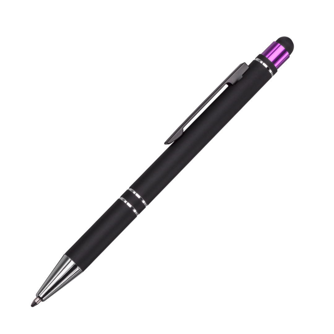 Scroll Metal Ballpoint Pen/Stylus 2
