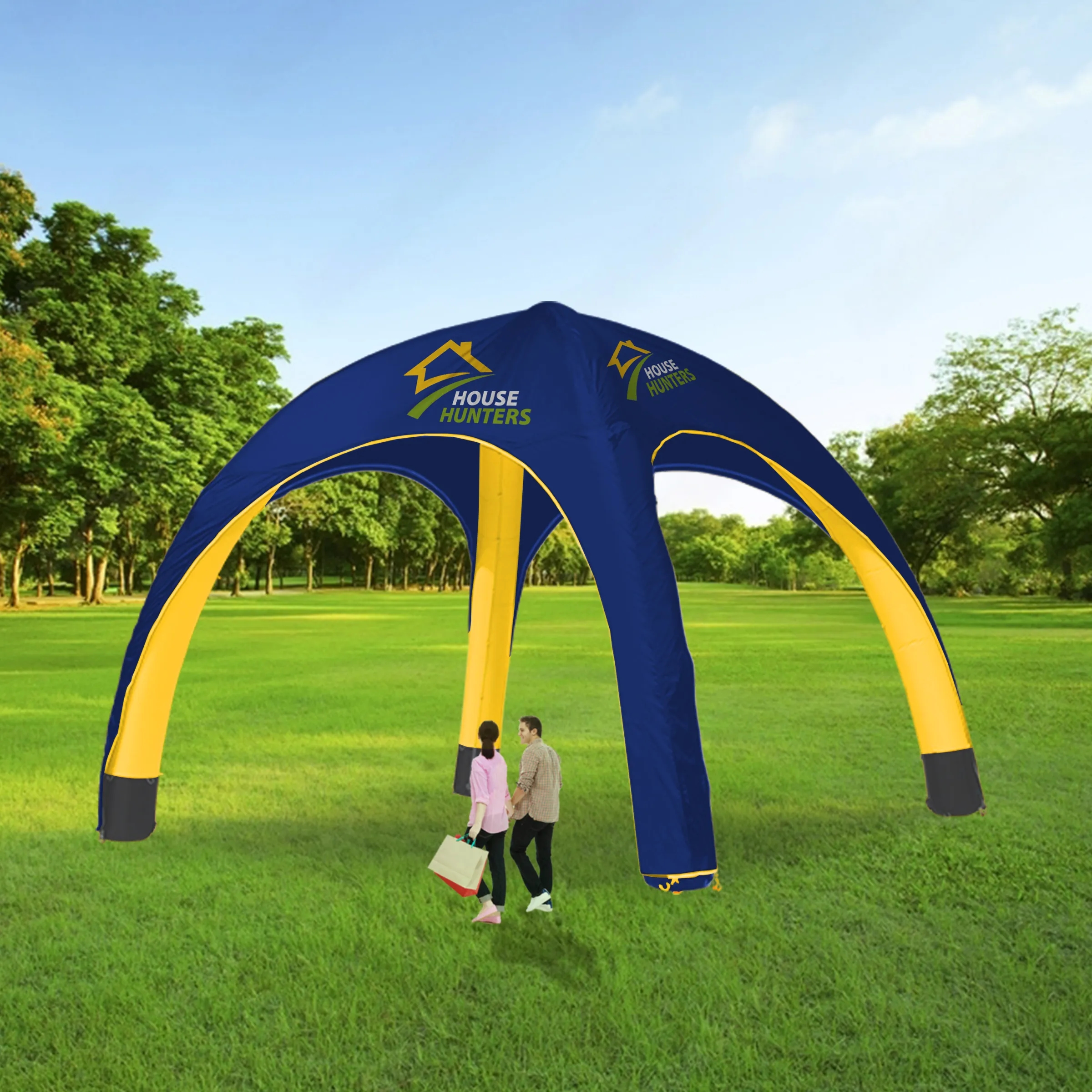 20' Custom Inflatable Spider Tent with 4 legs with Canopy 2