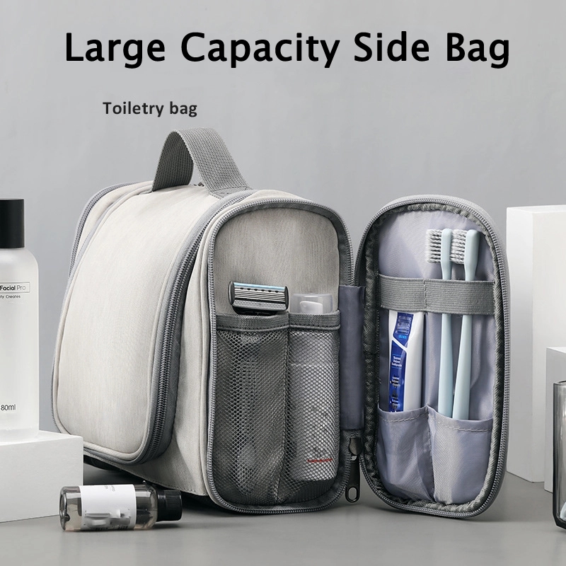 PU Hanging Travel Toiletry Bag & Makeup Cosmetic Organizer 11