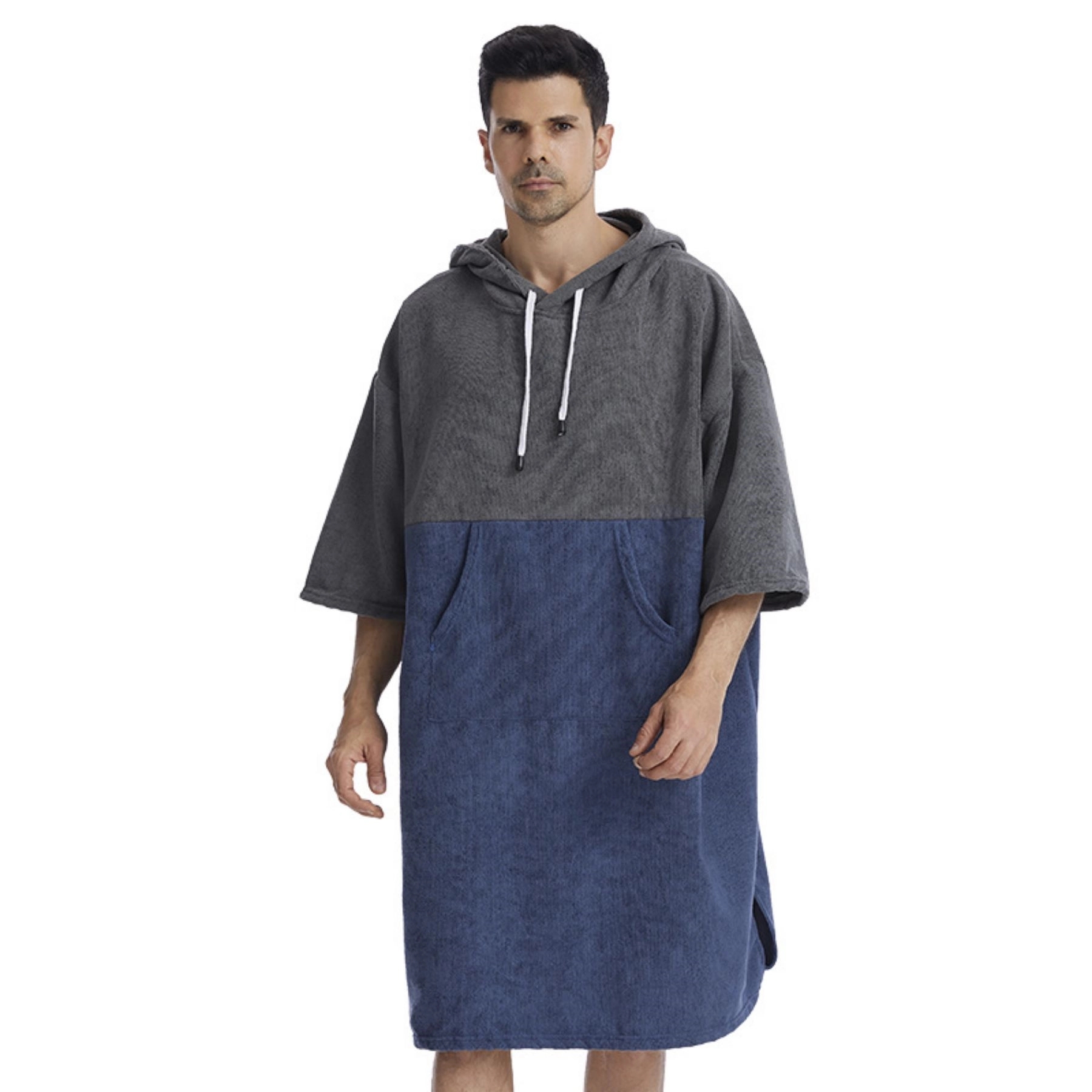 Surf Poncho Changing Beach Towel Robe With Hood 5