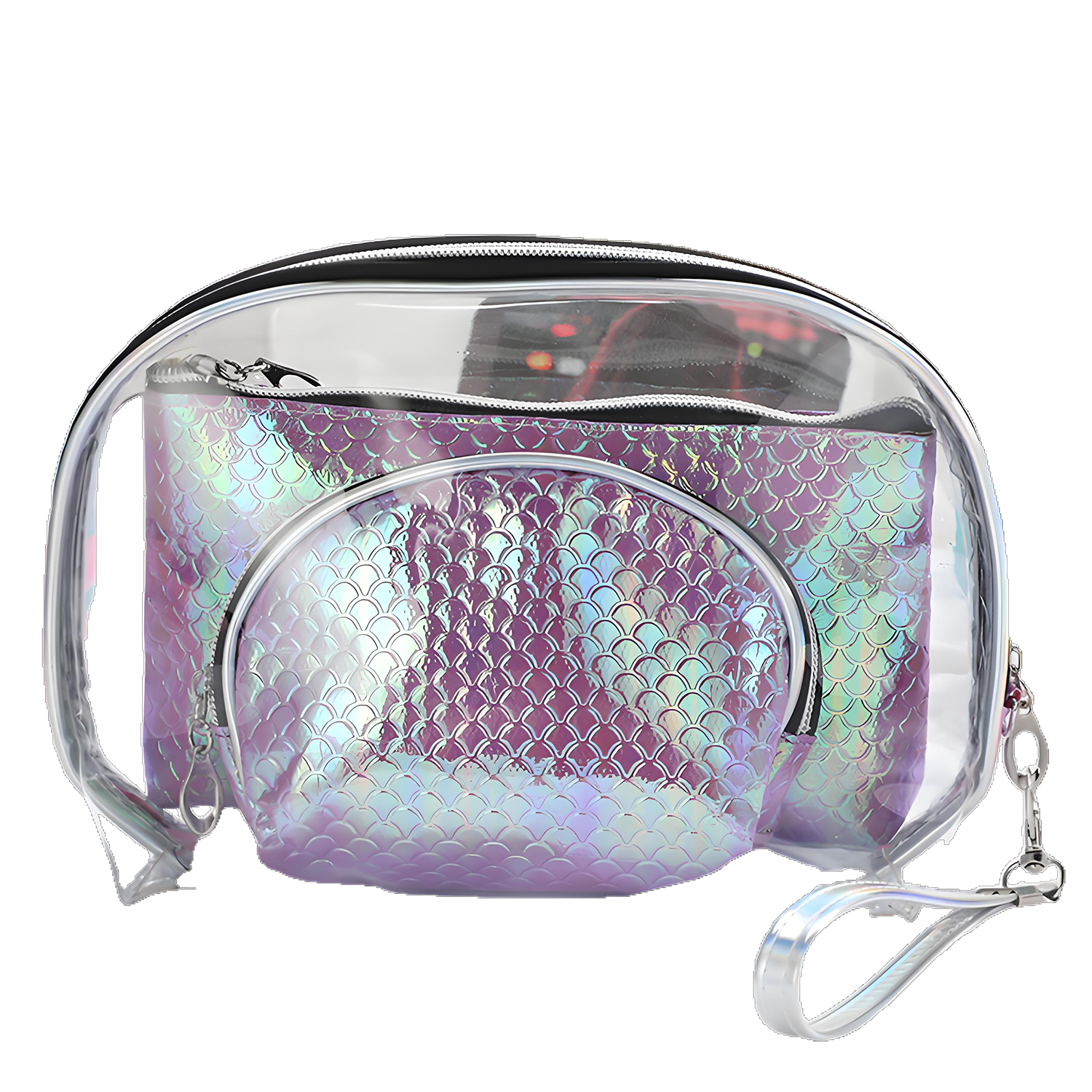 PVC Travel Waterproof Large-Capacity Wash and Makeup Bag 6