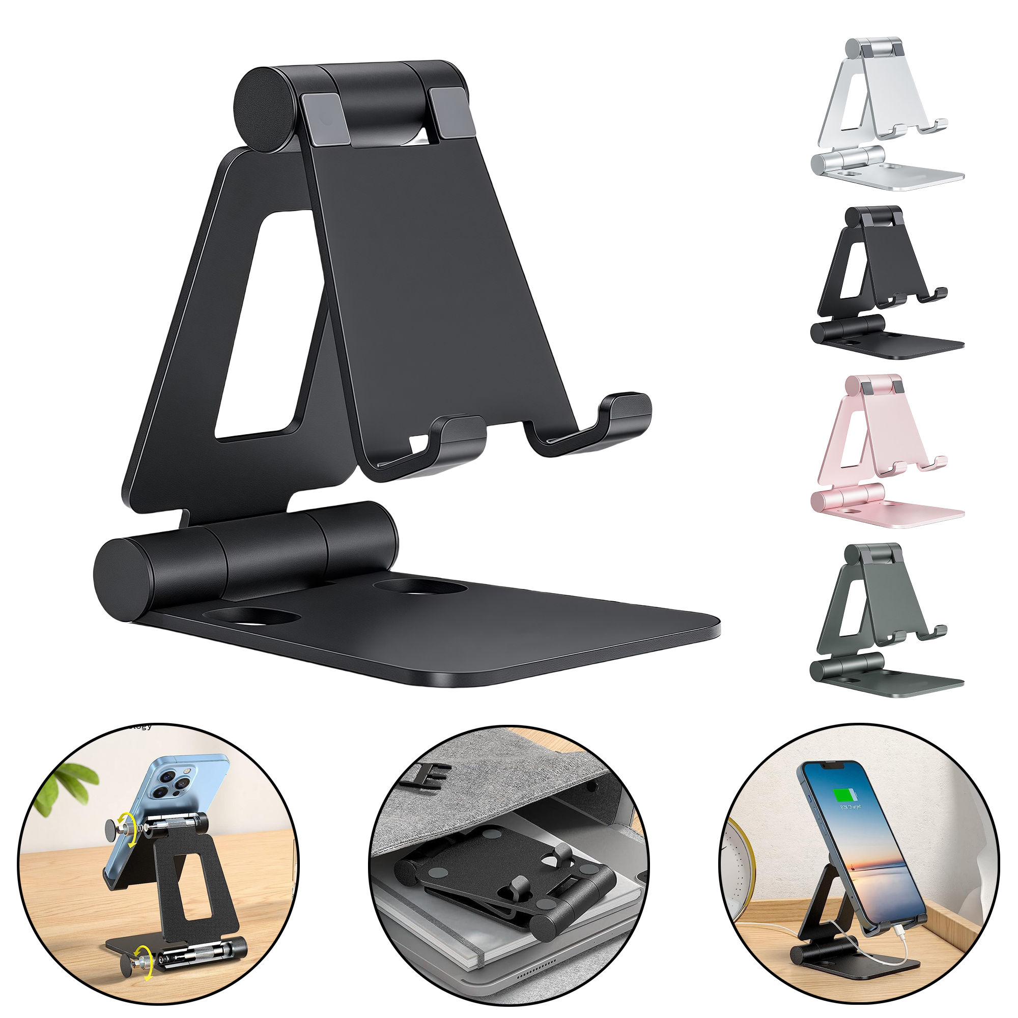 Foldable Aluminum Phone Stand 6
