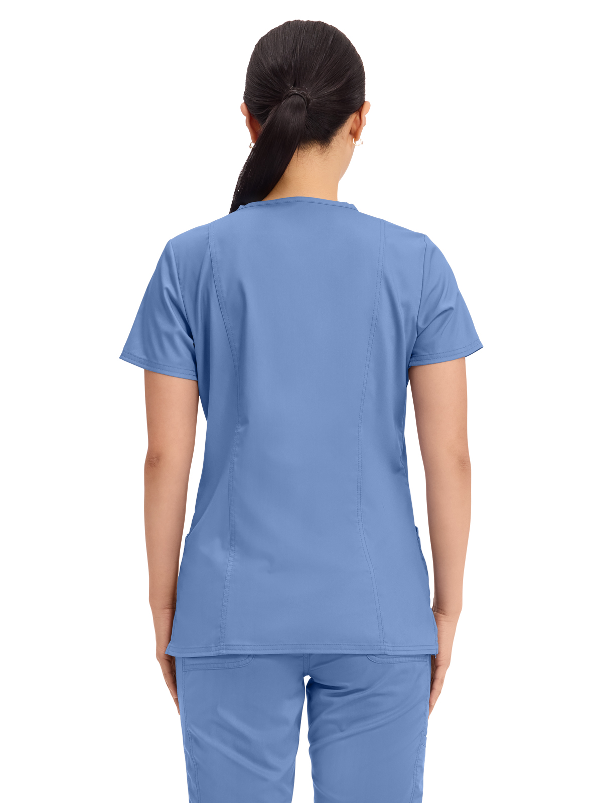Cherokee - Workwear Revolution - Women's 3-Pocket V-Neck Top 55