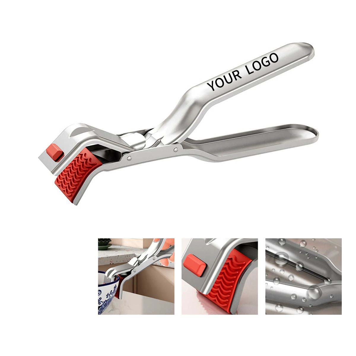 Stainless Steel Food Tongs for Cooking and Serving 2