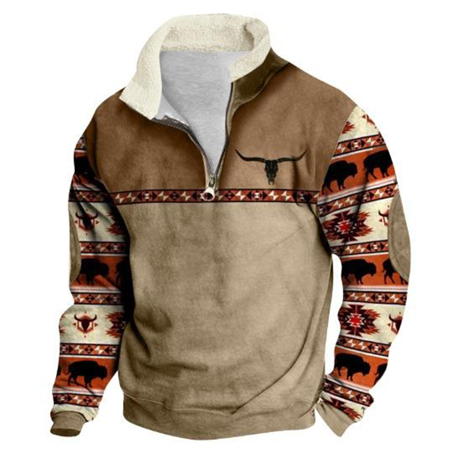 Vintage Long Sleeve Zipper Jacket 6