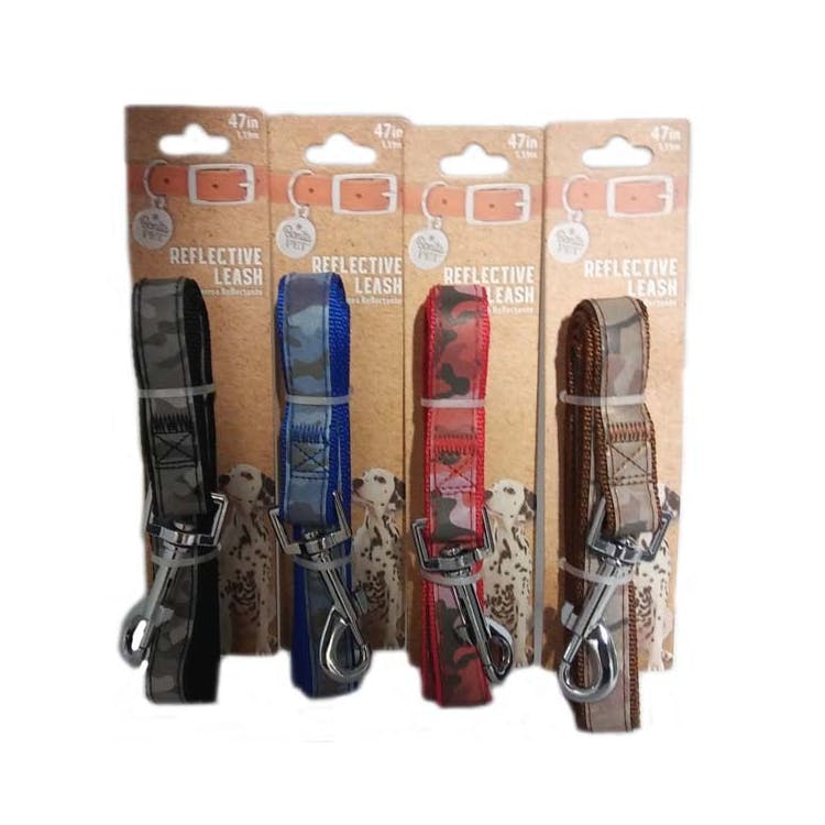 Reflective Dog Leashes - Assorted Camo Medium 2